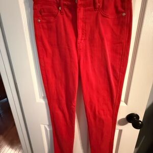 Judy Blue Red Skinny Jeans